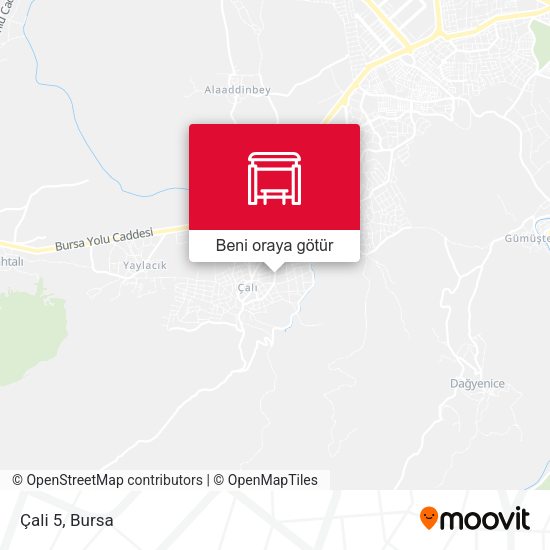 Çali 5 harita