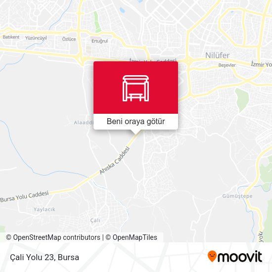 Çali Yolu 23 harita