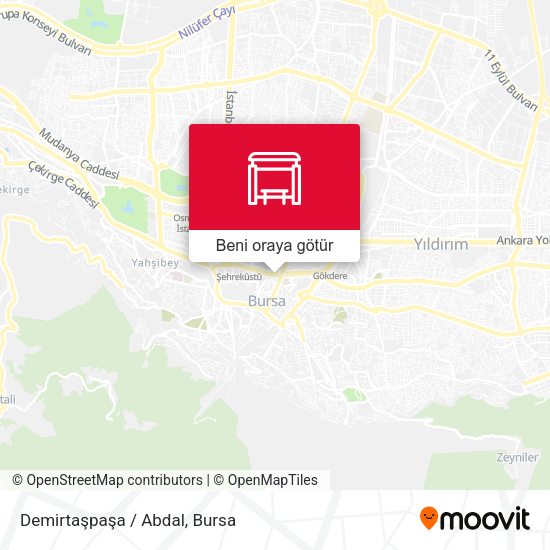 Demirtaşpaşa / Abdal harita