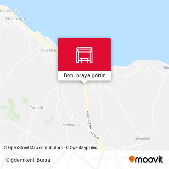 Çiğdemkent harita