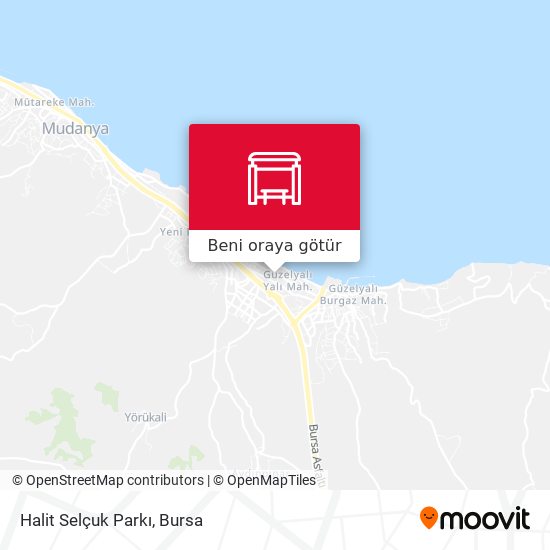 Halit Selçuk Parkı harita