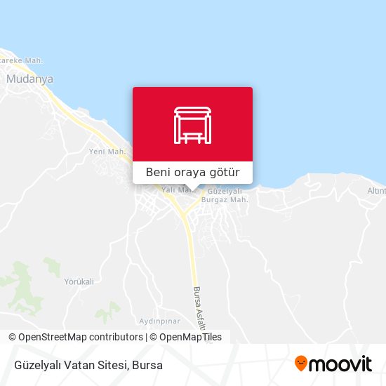 Güzelyalı Vatan Sitesi harita