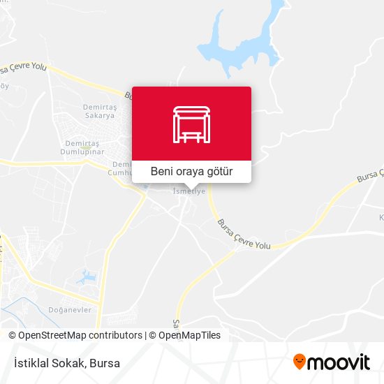 İstiklal Sokak harita