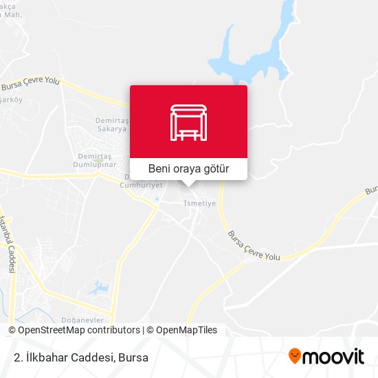 2. İlkbahar Caddesi harita