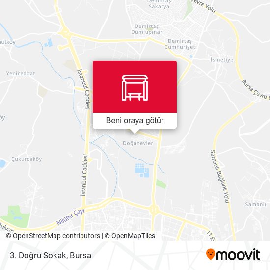 3. Doğru Sokak harita