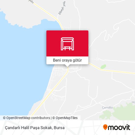 Çandarlı Halil Paşa Sokak harita