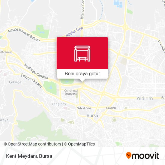 Kent Meydanı harita