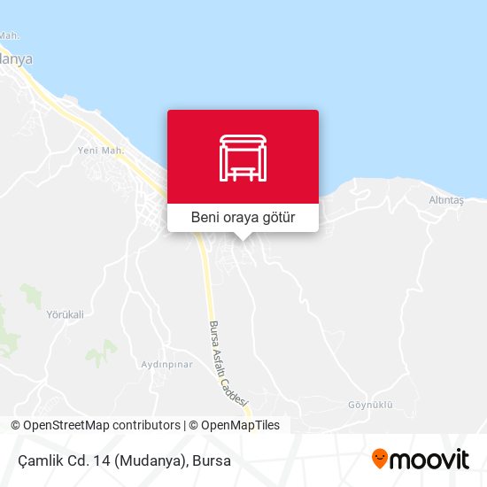 Çamlik Cd. 14 (Mudanya) harita