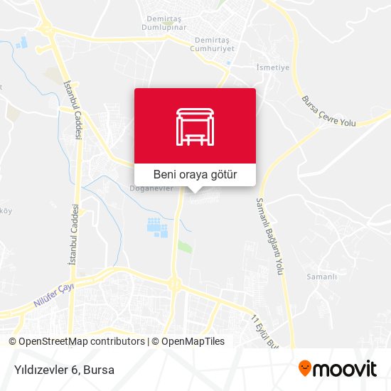 Yıldızevler 6 harita