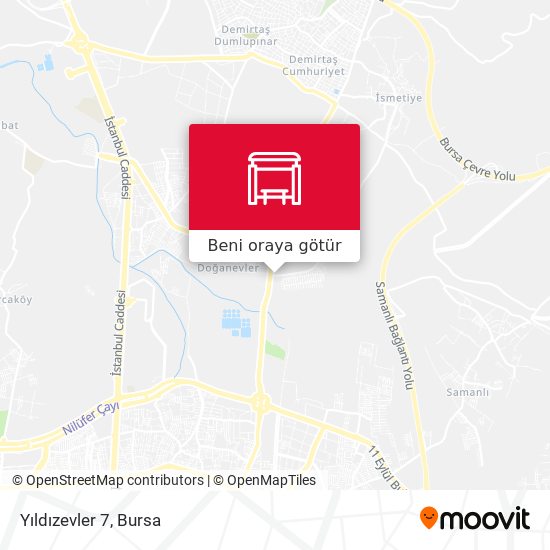 Yıldızevler 7 harita