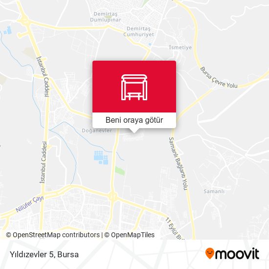 Yıldızevler 5 harita