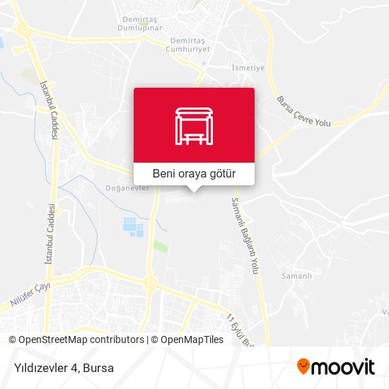 Yıldızevler 4 harita