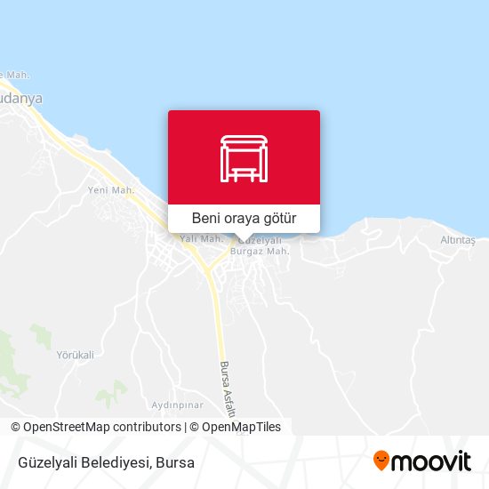 Güzelyali Belediyesi harita