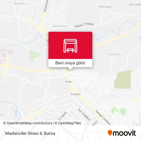 Madenciler Sitesi 4 harita