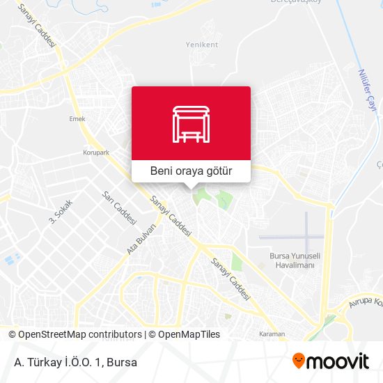 A. Türkay İ.Ö.O. 1 harita