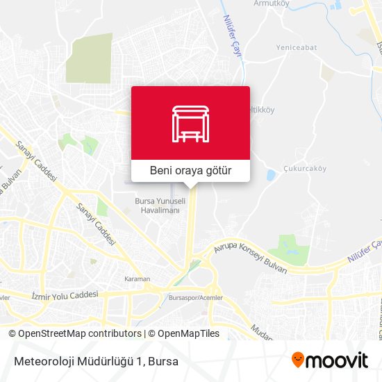 Meteoroloji Müdürlüğü 1 harita