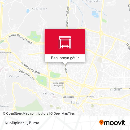 Küplüpinar 1 harita