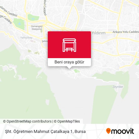 Şht. Öğretmen Mahmut Çatalkaya 1 harita