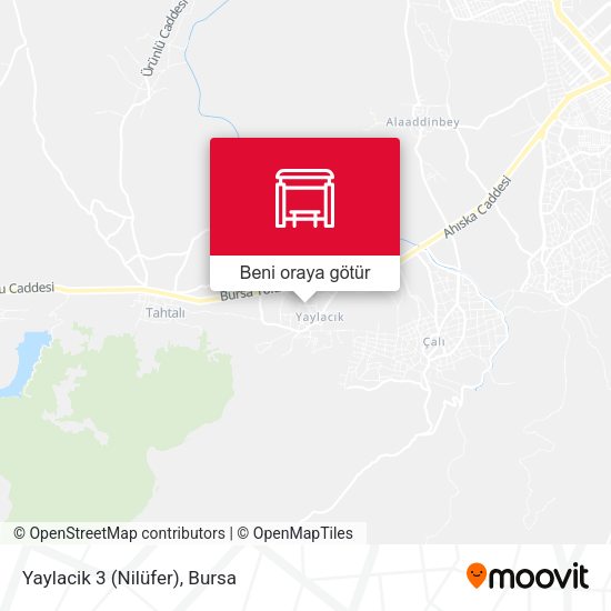 Yaylacik 3 (Nilüfer) harita