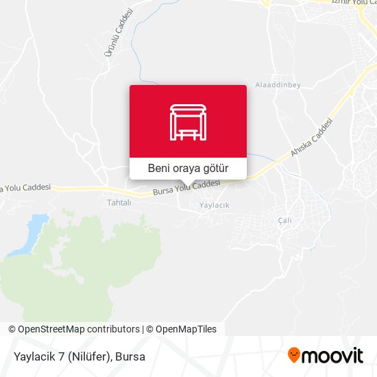 Yaylacik 7 (Nilüfer) harita