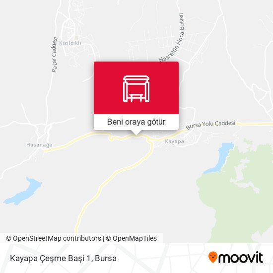 Kayapa Çeşme Başi 1 harita