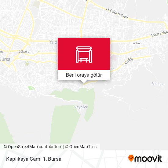 Kaplikaya Cami 1 harita