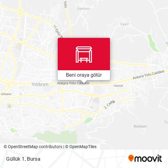 Güllük 1 harita