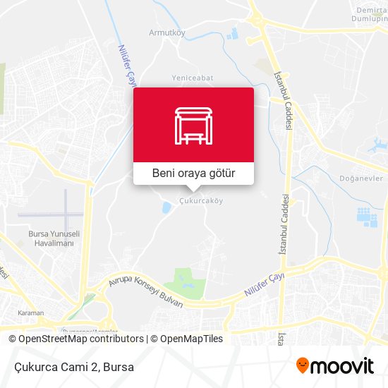 Çukurca Cami 2 harita