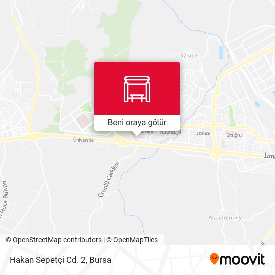 Hakan Sepetçi Cd. 2 harita