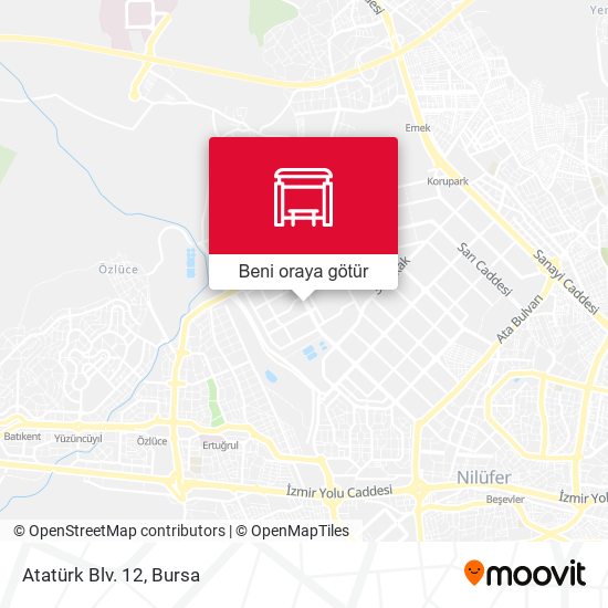 Atatürk Blv. 12 harita