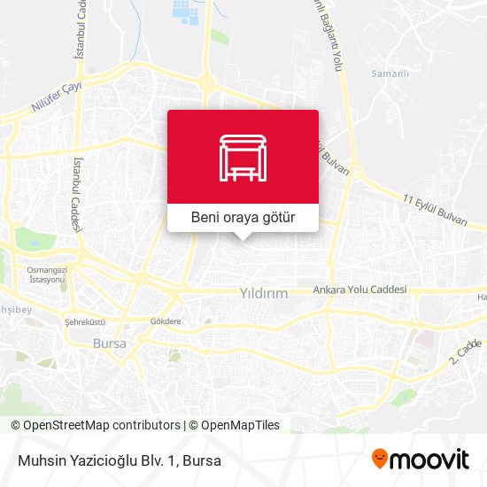 Muhsin Yazicioğlu Blv. 1 harita