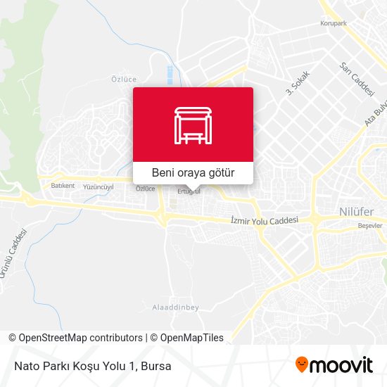 Nato Parki Koşu Yolu 1 harita