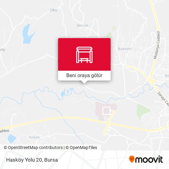 Hasköy Yolu 20 harita