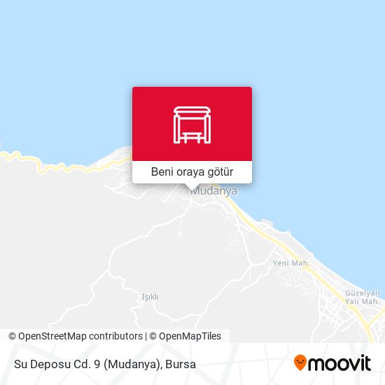 Su Deposu Cd. 9 (Mudanya) harita