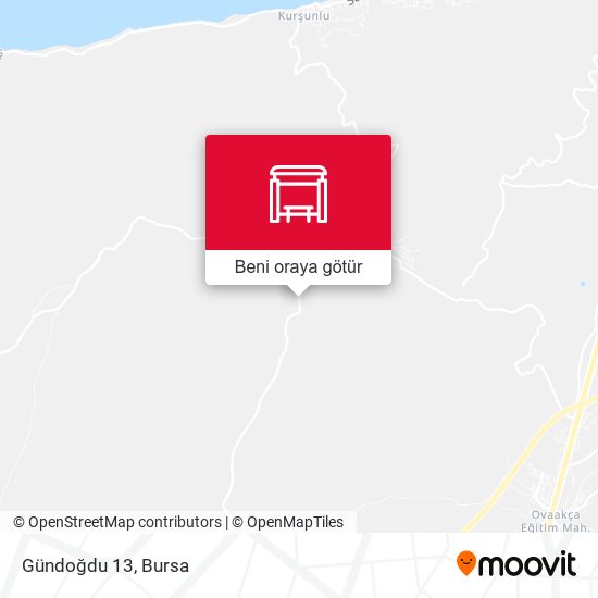Gündoğdu 13 harita