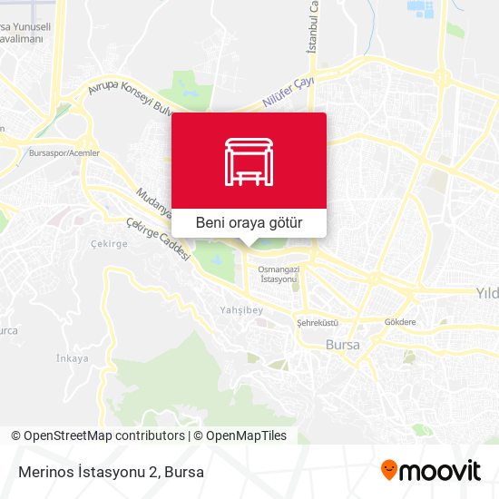 Merinos İstasyonu 2 harita