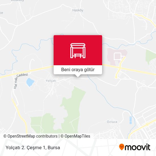 Yolçatı 2. Çeşme 1 harita