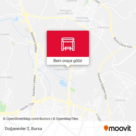 Doğanevler 2 harita