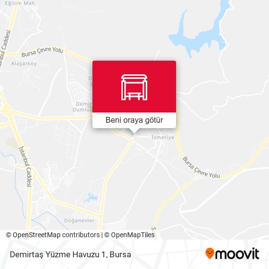 Demirtaş Yüzme Havuzu 1 harita
