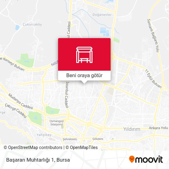 Başaran Muhtarlığı 1 harita
