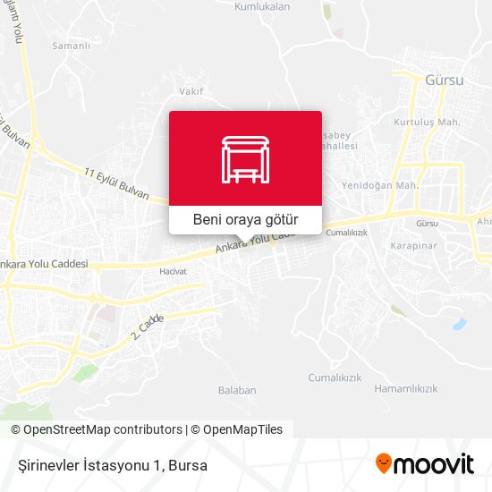 Şirinevler İstasyonu 1 harita