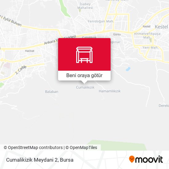 Cumalikizik Meydani 2 harita