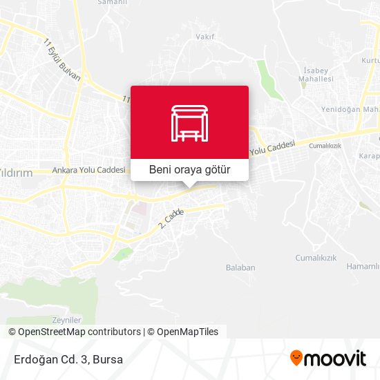 Erdoğan Cd. 3 harita