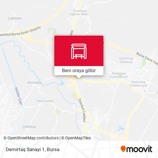 Demirtaş Sanayi 1 harita