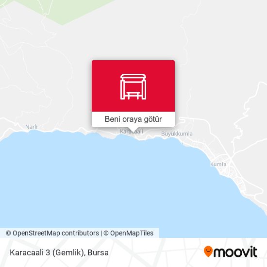 Karacaali 3 (Gemlik) harita