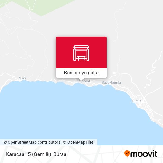 Karacaali 5 (Gemlik) harita