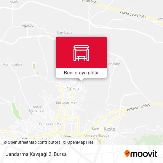 Jandarma Kavşaği 2 harita