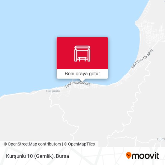 Kurşunlu 10 (Gemlik) harita