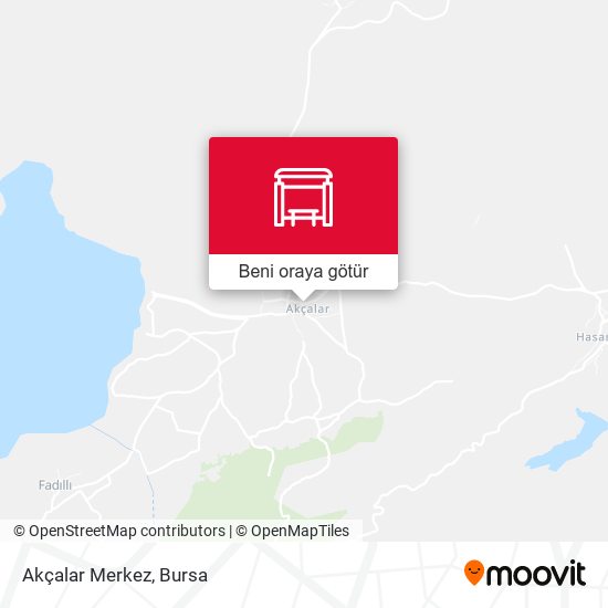 Akçalar Merkez harita