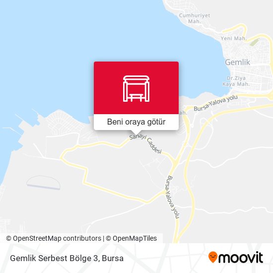 Gemlik Serbest Bölge 3 harita